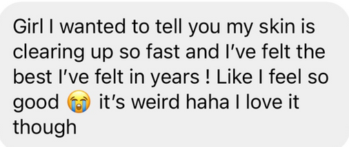 our clients written review from working with us 