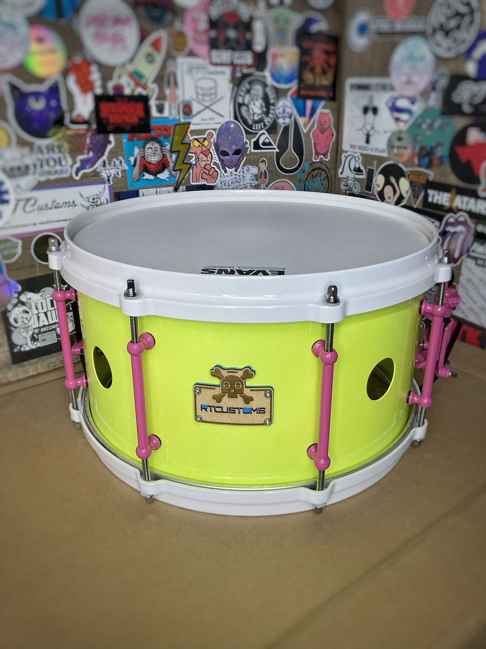 Transform Your Custom Drum Kit or Snare with Our New In-House Powder Coating Service