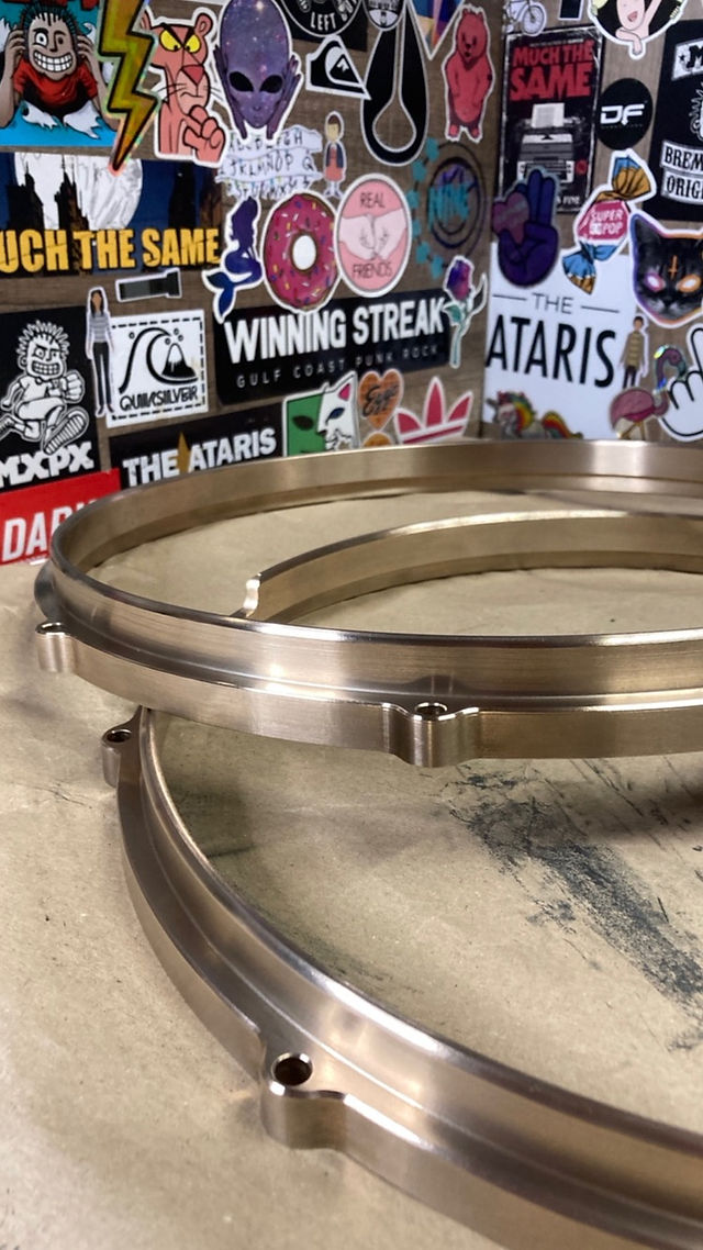RTCustoms custom cast bronze hoops