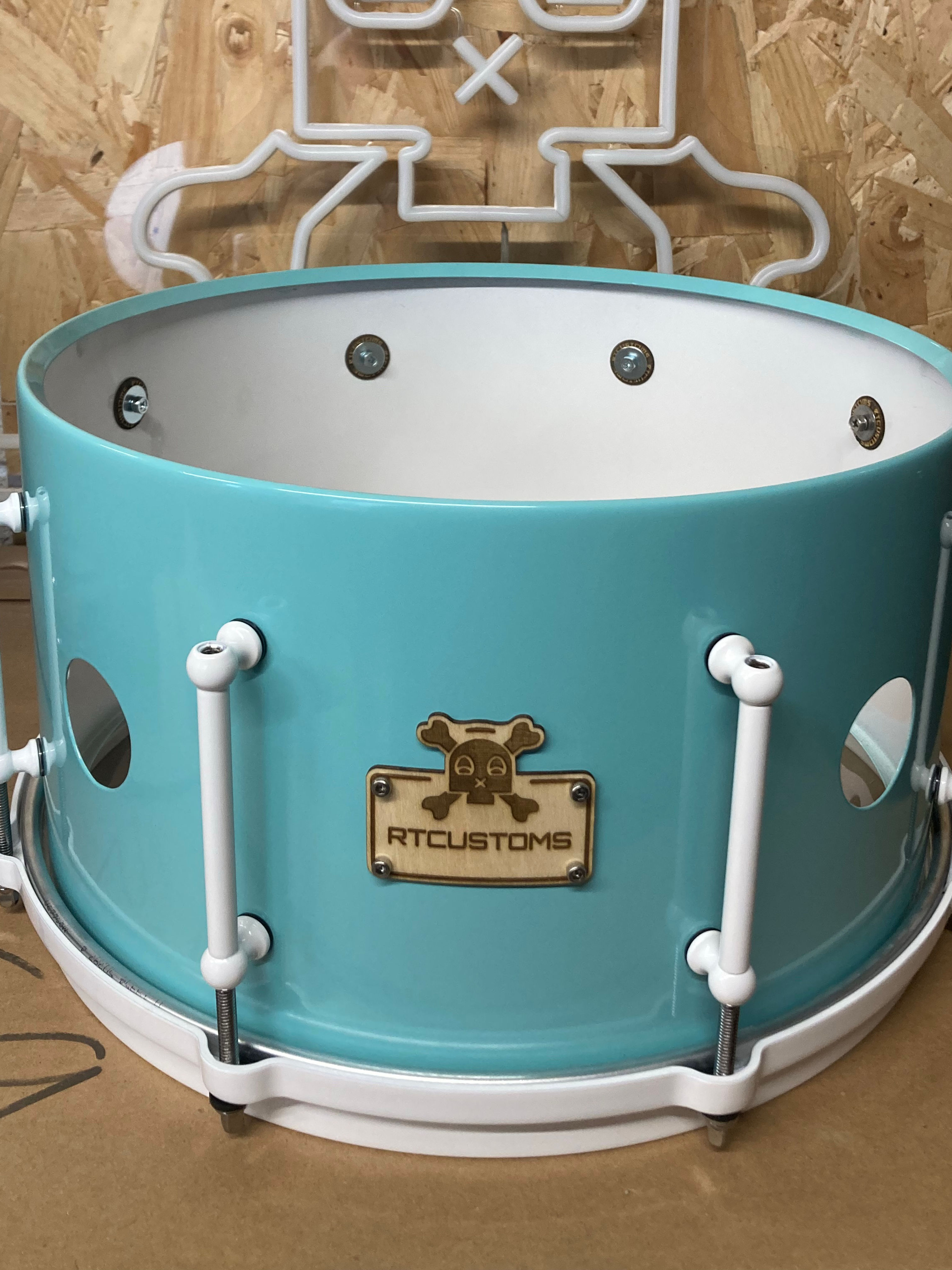 RTCustoms 13x7 steel snare 