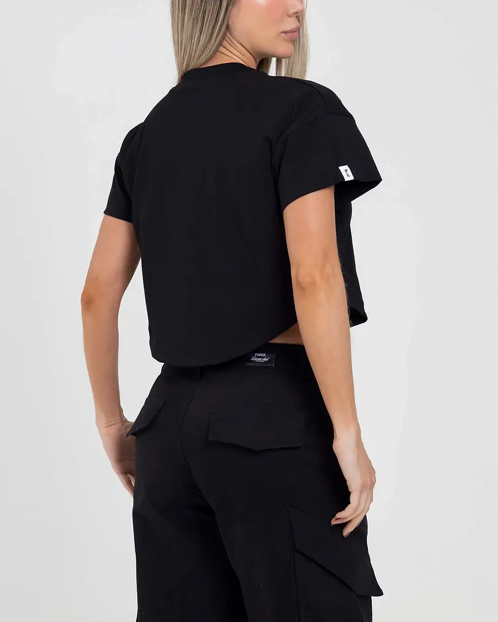 Miniatura: BLUSA CORE STREET NEGRO - FIBER MOVE - MOVB02B