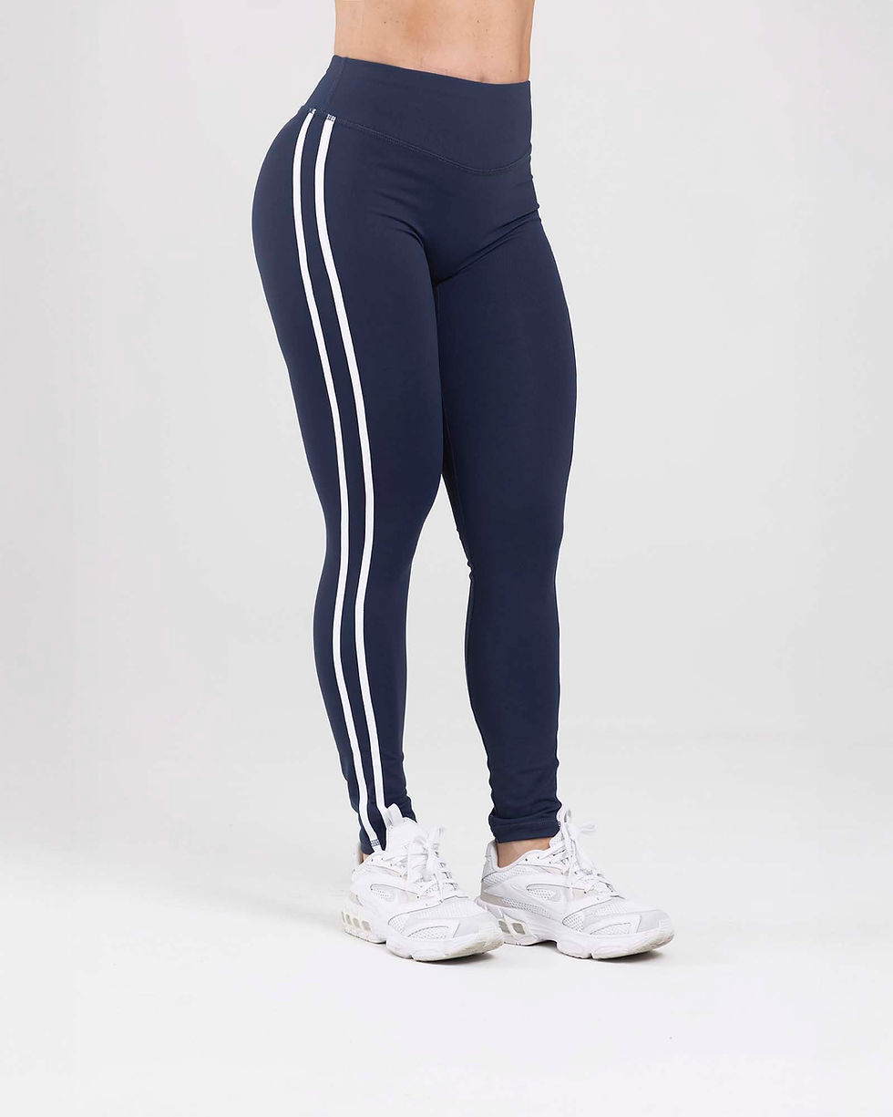 Miniatura: LEGGINGS AZUL OCEANO SIDE GLOW - DOLCE VITA FIBER (DOLL01A)