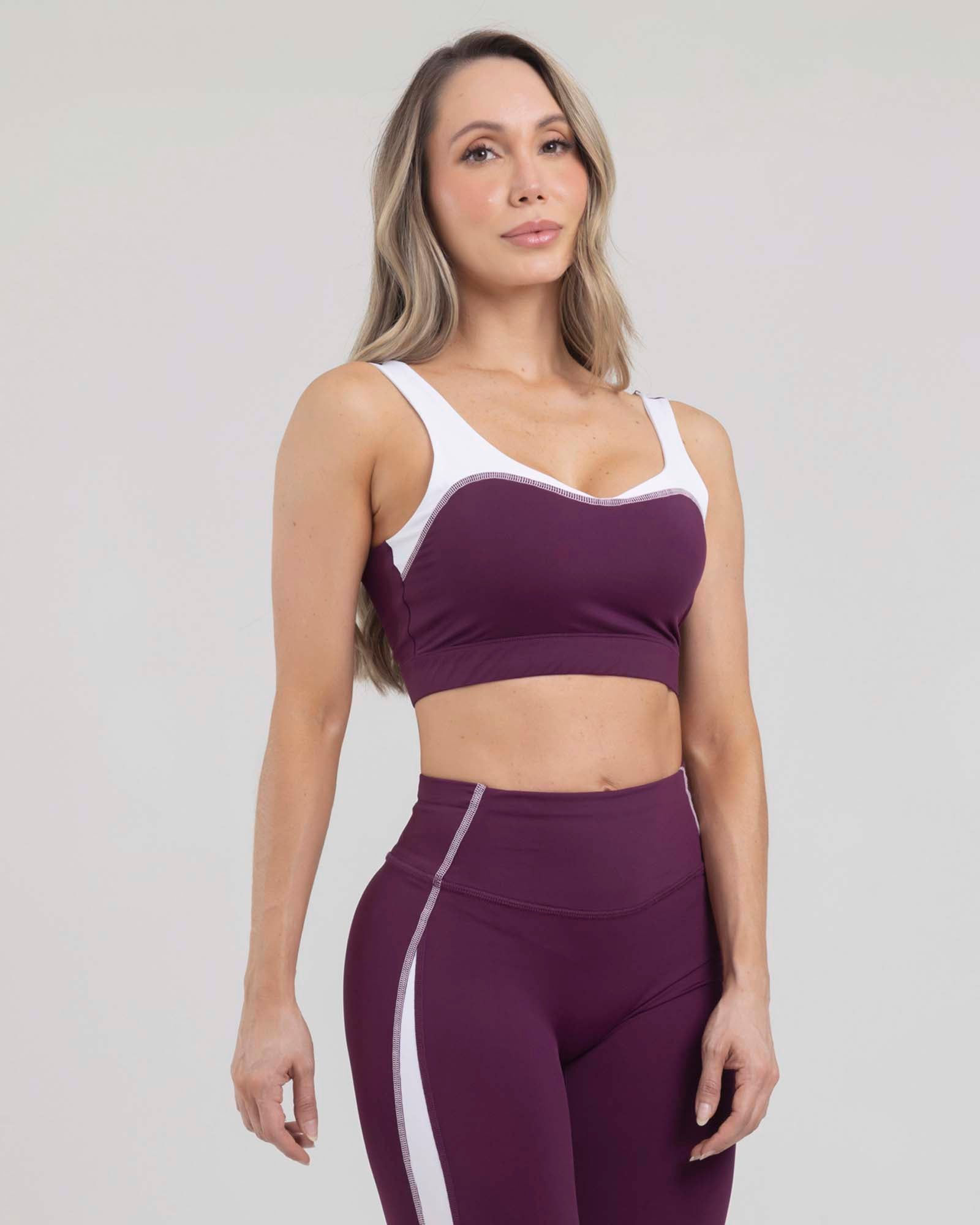 TOP SISA VINO BURGUNDY SUNSET FLOW TROPI FIBER NEW (TROT01C)