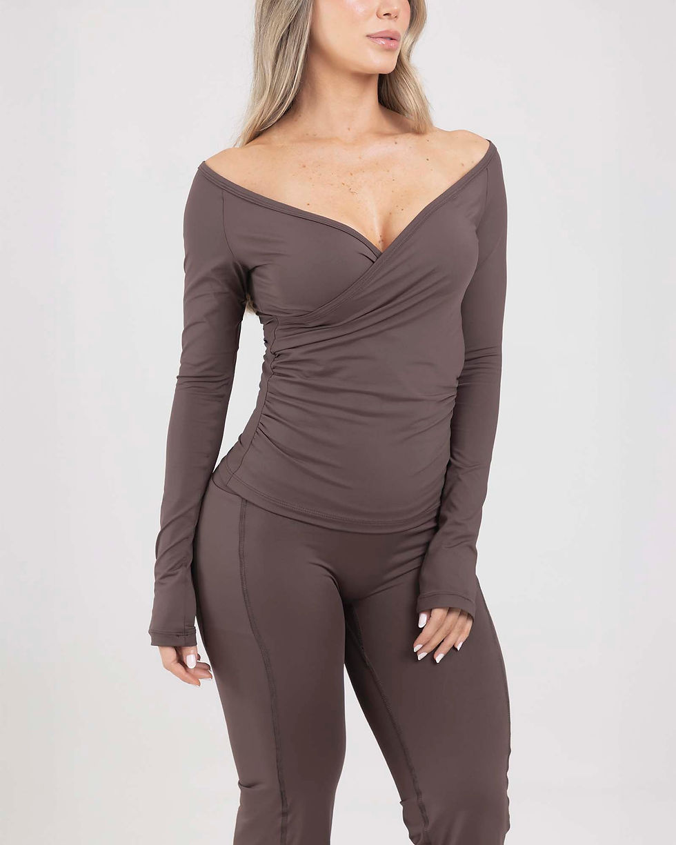 Miniatura: BLUSA FLOW EASE CAFE CHOKI - DOLCE VITA FIBER (DOLB02A)