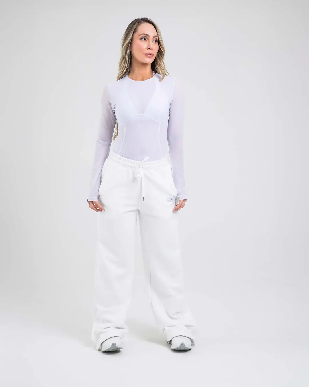 PANTALONERA BOTONES BLANCO - FIBER OUTDOOR - OUTP01-B