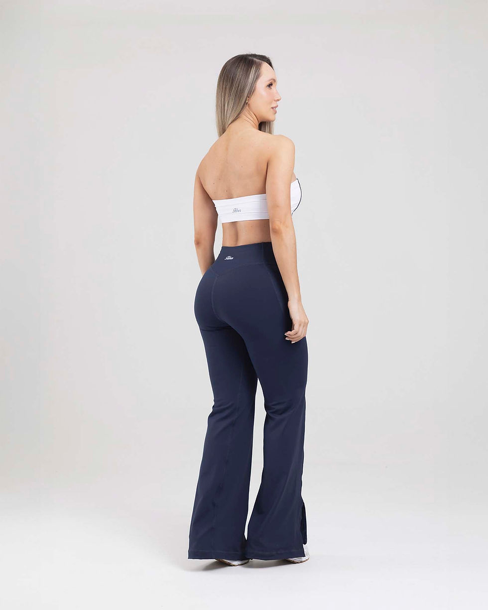Miniatura: LEGGINGS AZUL OCEANO WIDE GLOW - DOLCE VITA FIBER (DOLL02B)