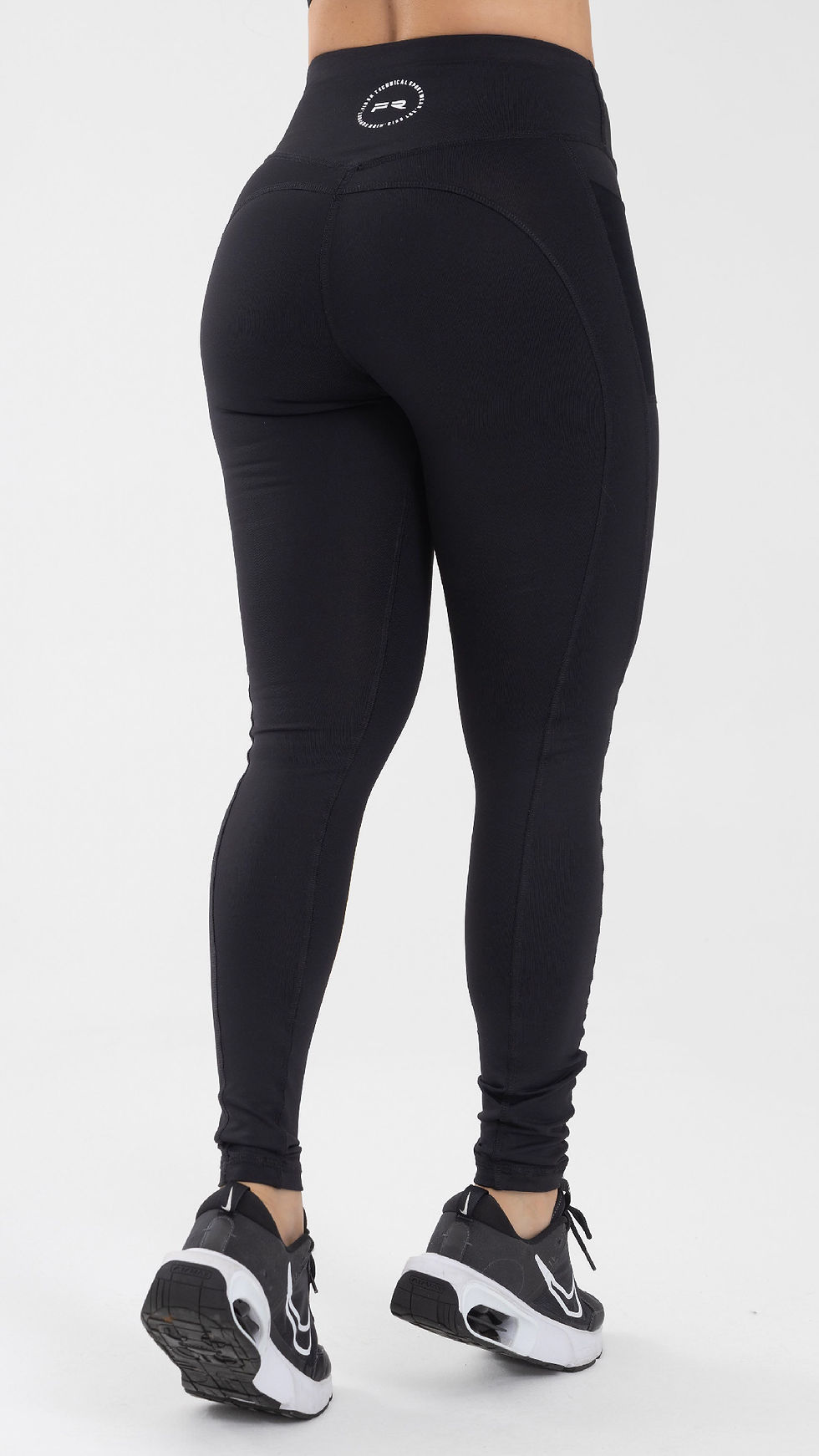 Miniatura: LEGGINS ALTA PRETINA NEGRO  - FIBER ICON  - CONL01