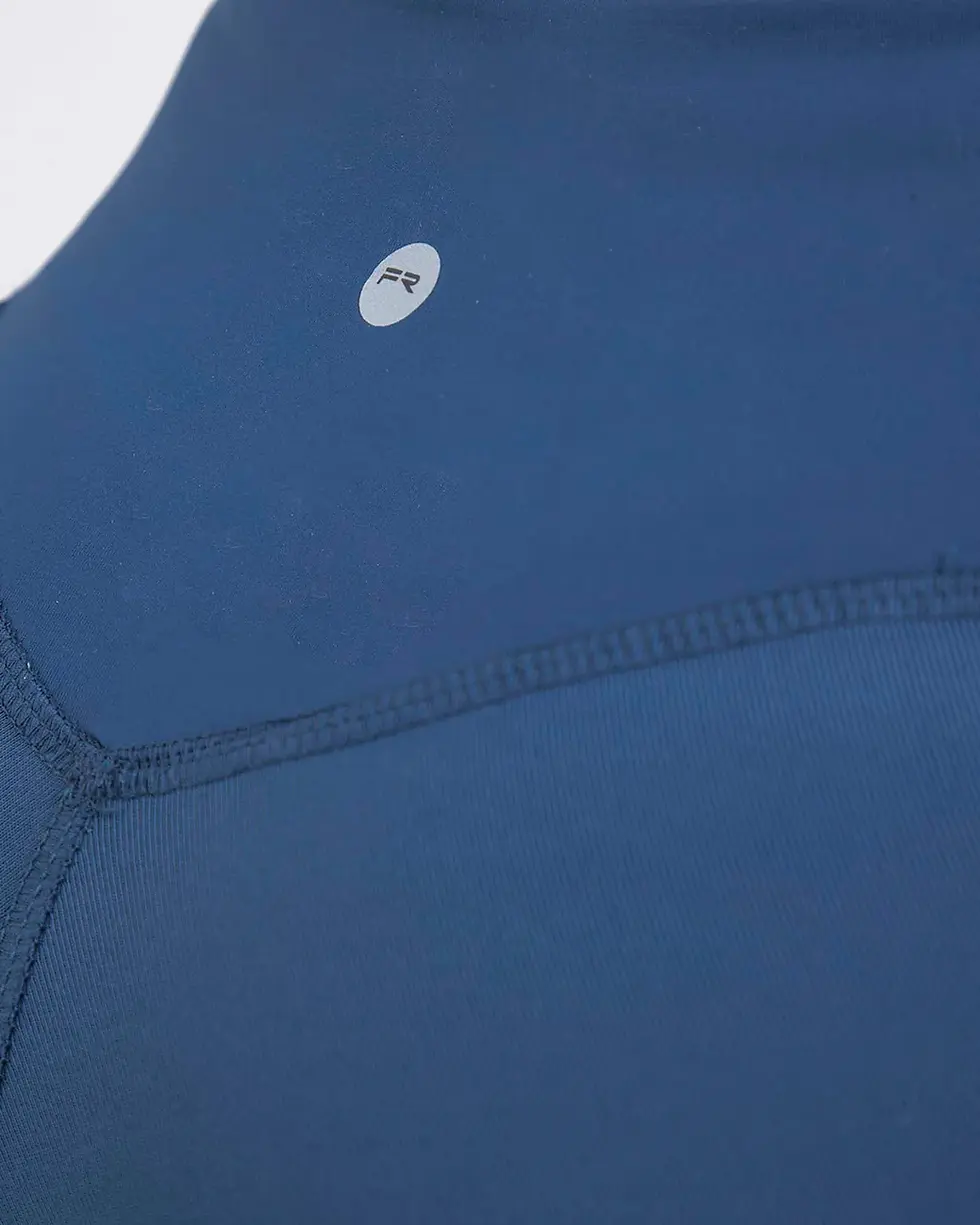 Miniatura: LEGGINS PRETINA ALTA AZUL| - FIBER OUTDOOR - OUTL03-B