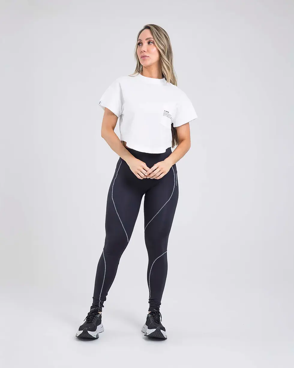 Miniatura: LEGGINS PRETINA NEGRO - FIBER OUTDOOR - OUTL02-A