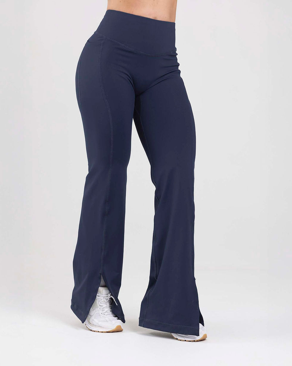 Miniatura: LEGGINGS AZUL OCEANO WIDE GLOW - DOLCE VITA FIBER (DOLL02B)