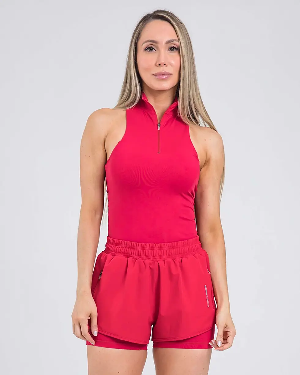 Miniatura: BLUSA CUELLO ROJO  - FIBER OUTDOOR - OUTB01