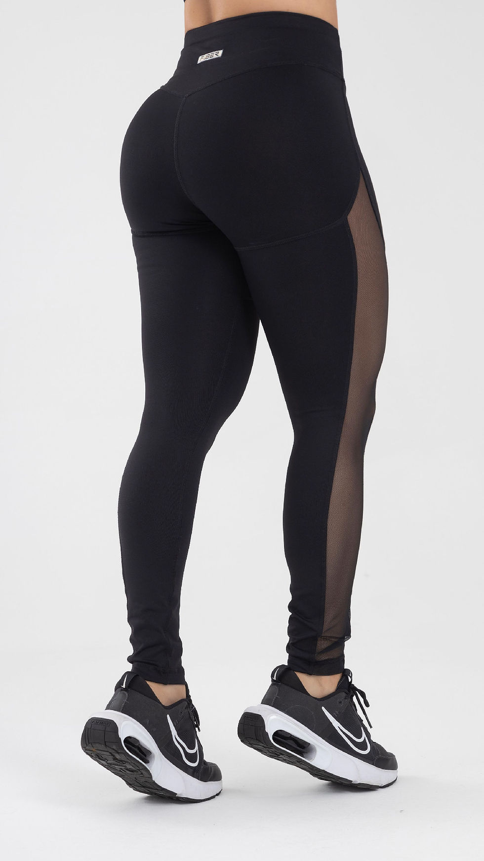 Miniatura: LEGGIN NEGRO TRANSPARENCIA - FIBER ICON - CONL04