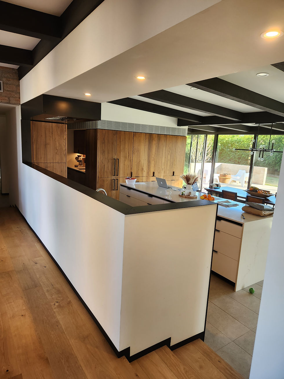 kitchen with a view