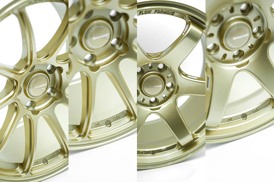New Special Finish - Gold|Superspeed Wheels
