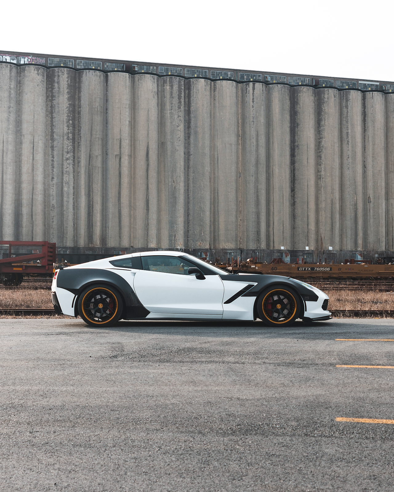 F1.2 2-PIECE Widebody Corvette