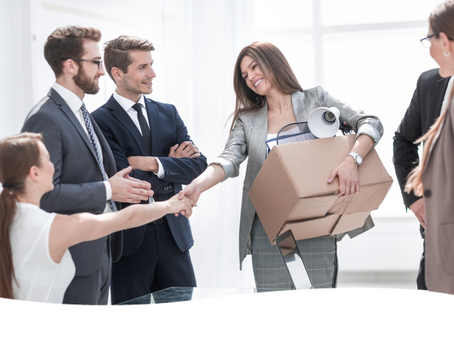 Office Etiquette Is As Important When Leaving As It Was the Day You Started!