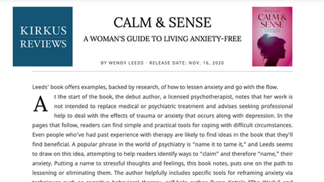 Book Review of Calm & Sense by Kirkus Reviews