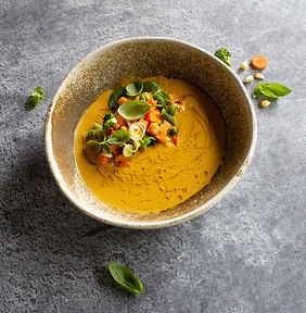 Saldžiųjų bulvių sriuba (Receptas)