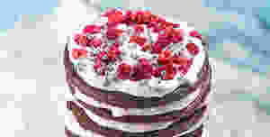 Žėrintis šokoladinis tortas, vmg receptas