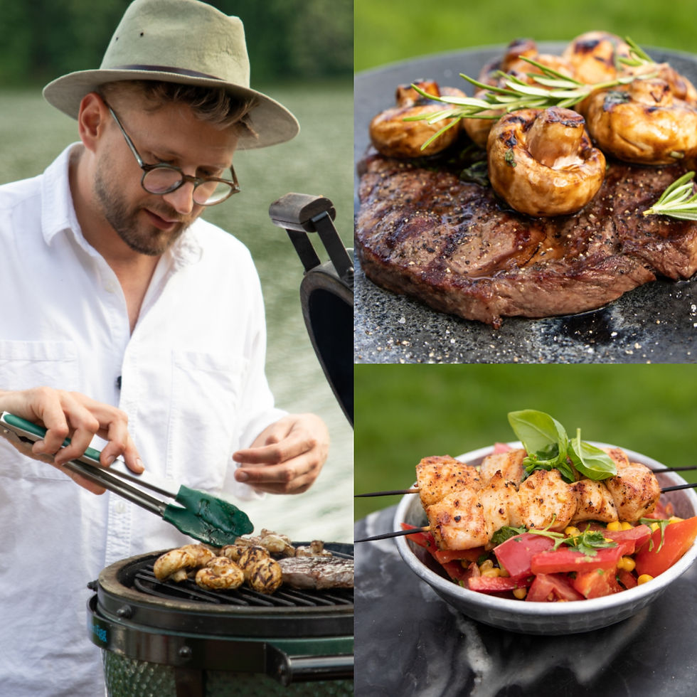 Alfas Ivanauskas, grilio patiekalai