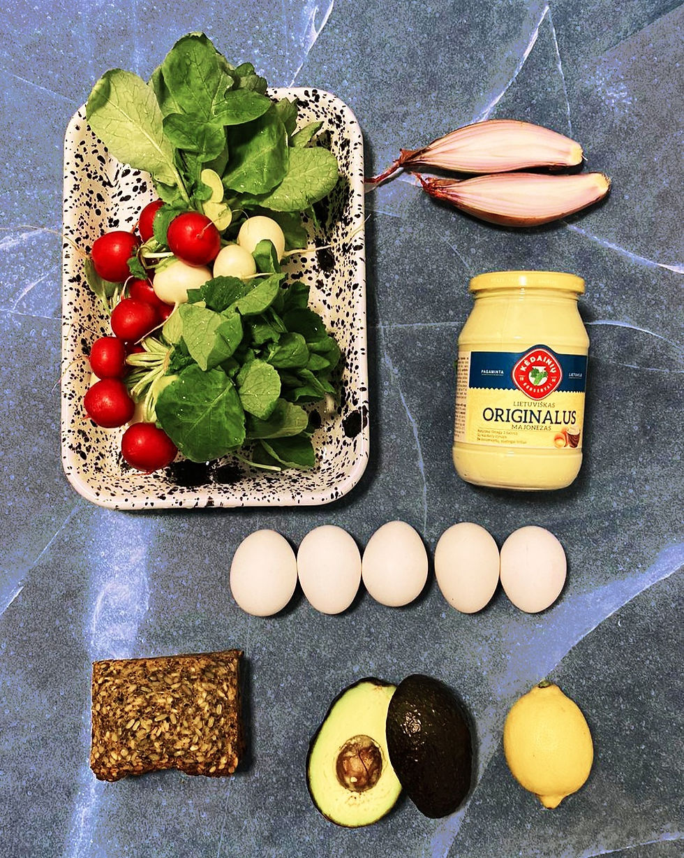 valgomas daržas, Alfo receptas