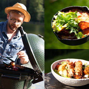 VIENAS GAMTOJE receptai: Rytais kvepianti šakšuka, salotos su triušiena ir mocarela