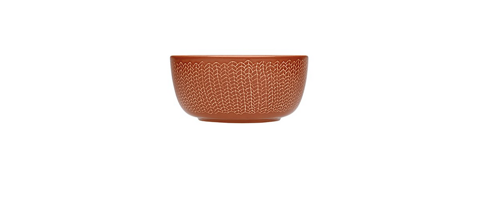 Raudono molio spalvos dubuo „Letti“ („iittala“ nuotr.)