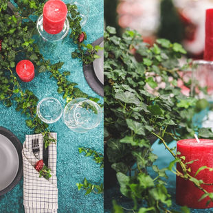 Metas pradėti ruoštis: kokiais augalais puošti šventinį stalą?