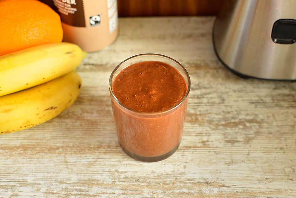 Kokteilis „Imbierinė kriaušė“ (Indrės Sasnauskaitės nuotr.)