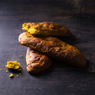 Jaukiausias kepinys: kvapni bulvių duona su ciberžole