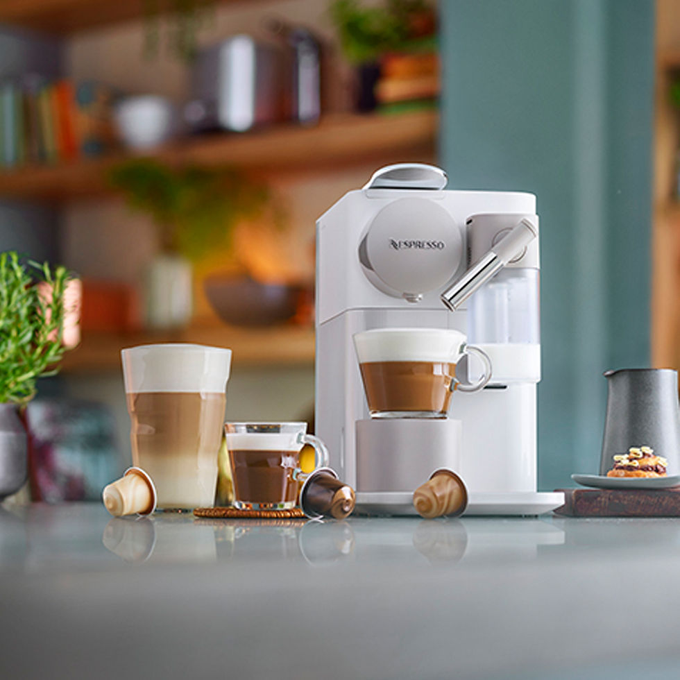 kavos su pienu receptai