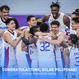 Congratulations, Gilas Pilipinas!