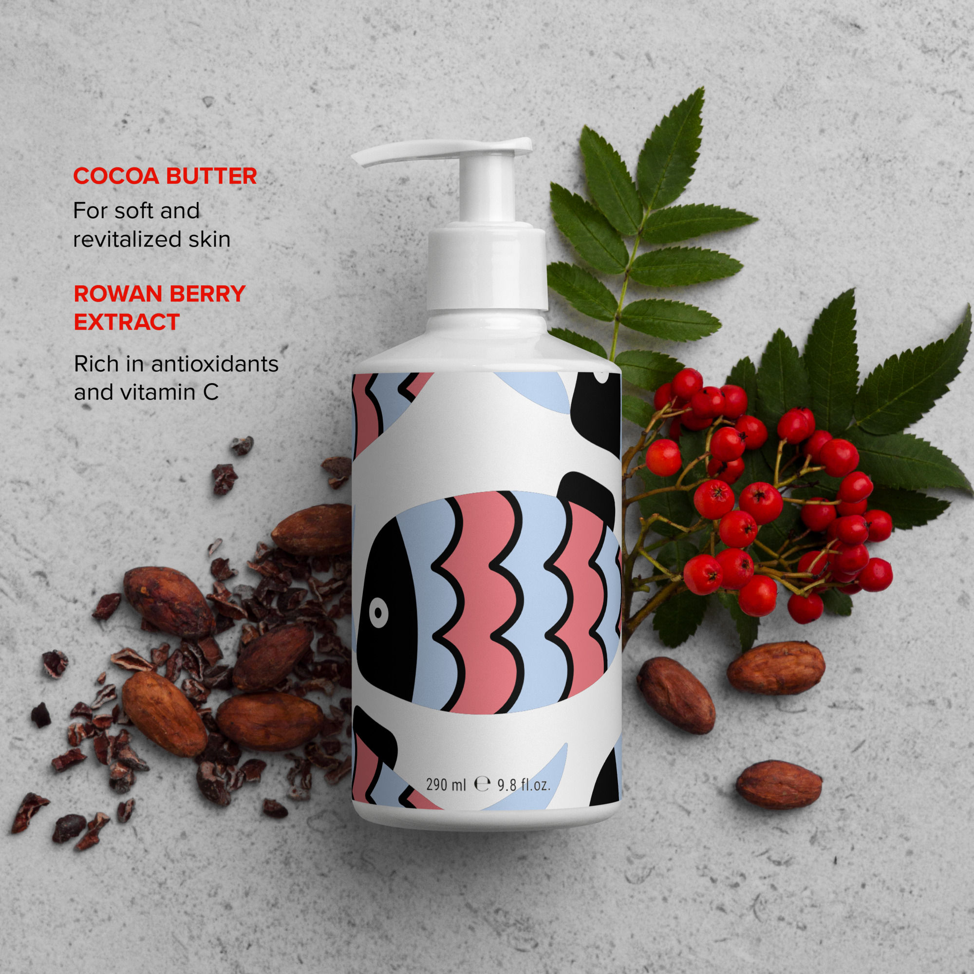 Refreshing hand & body lotion