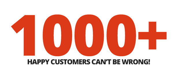 1000+ Customers cant be wrong