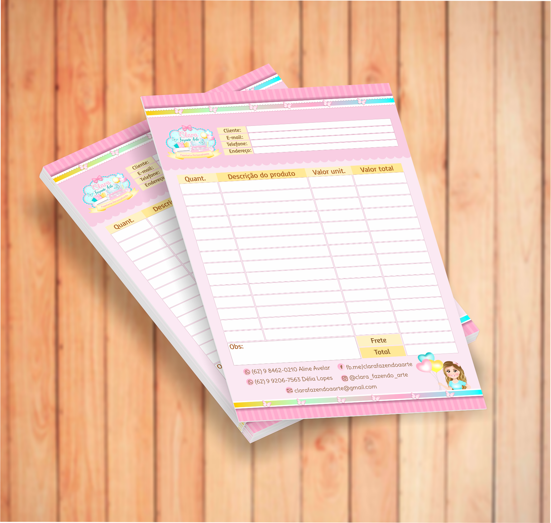 Arte Orçamento/Pedido