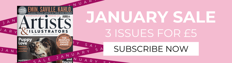 January Sale 2026 campaign for Artists & Illustrators