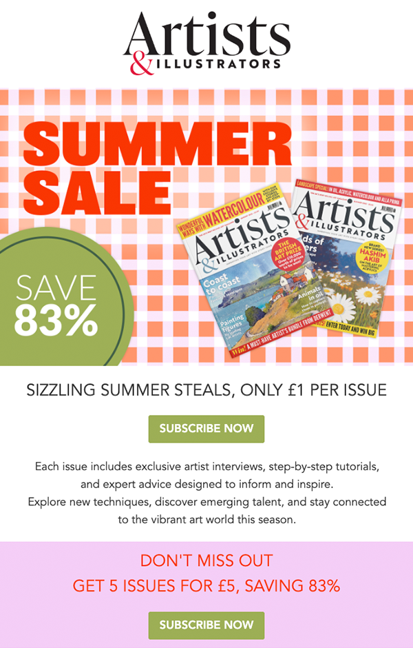 2025 Summer Campaign for Artists & Illustrators