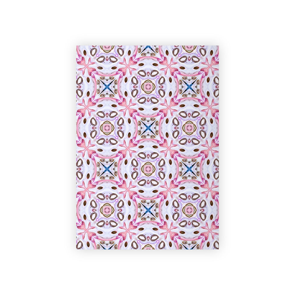 Thumbnail: Tessa Pink Gift Wrapping Paper Rolls, 1pc