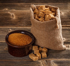 Brown sugar cubes containing sugar, brown, and cube.jpg