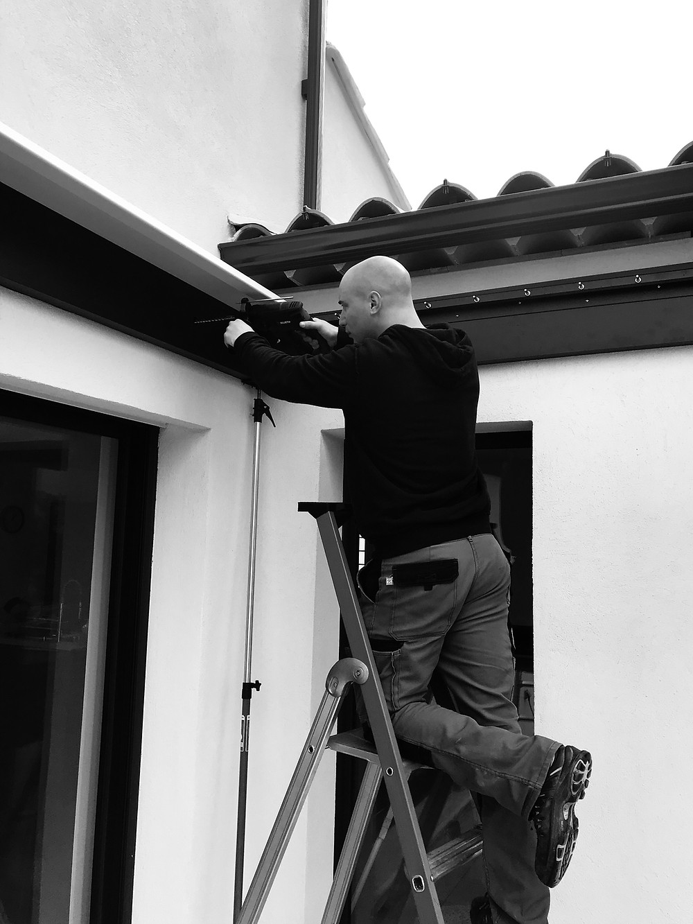 Solembra fabricant Pergola Bioclimatique atypique sur mesure