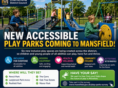 NEW ACCESSIBLE PLAY PARKS PLANNED FOR MANSFIELD