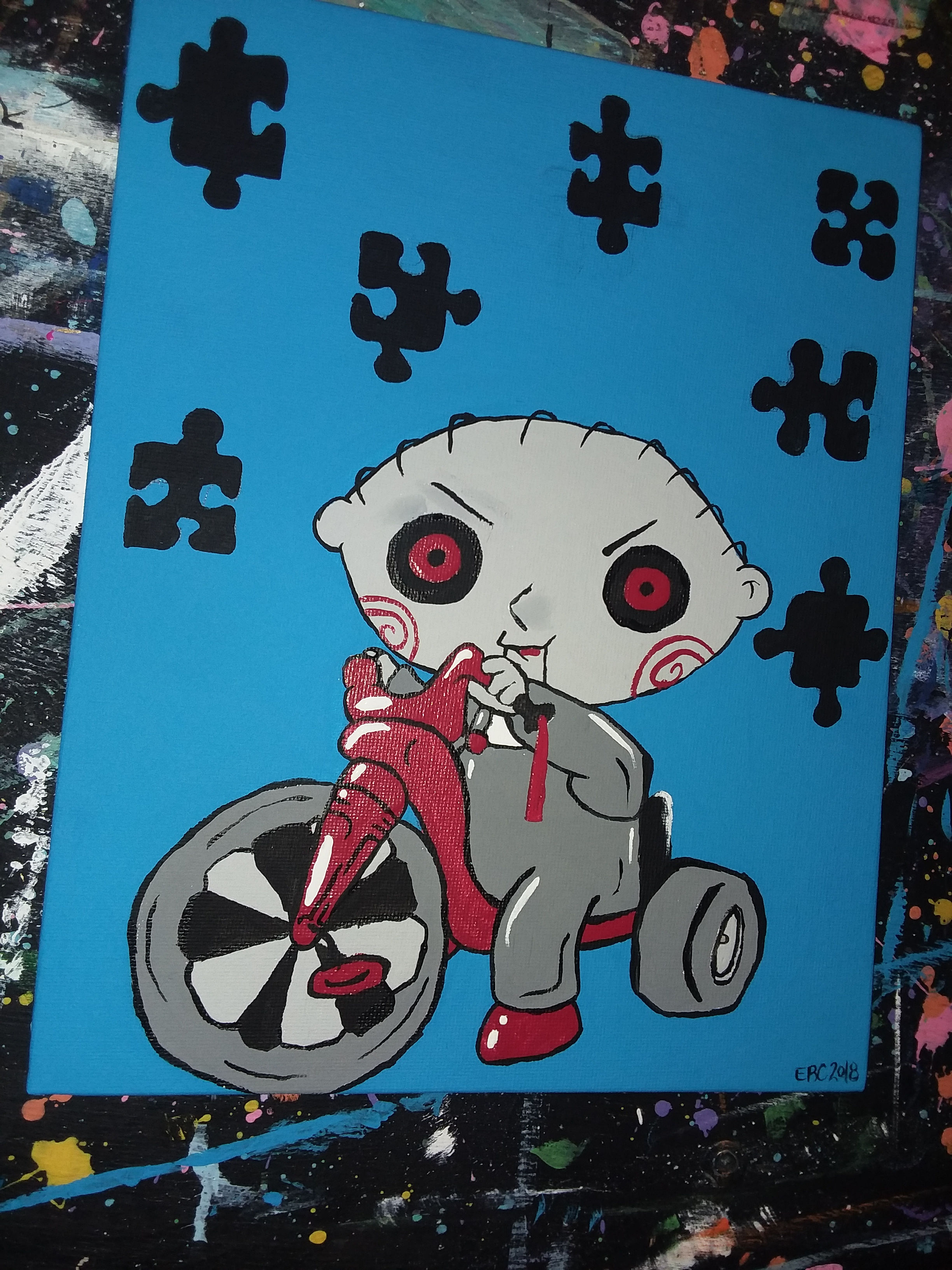 Jigsaw Stewie