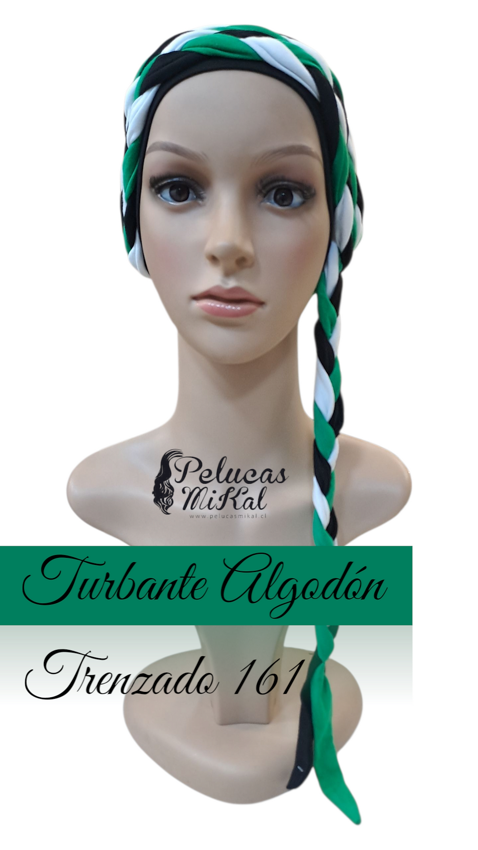 Turbante Algodón Trenzado 161