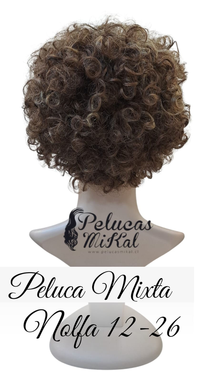 Miniatura: Peluca Mixta Nolfa 12-26