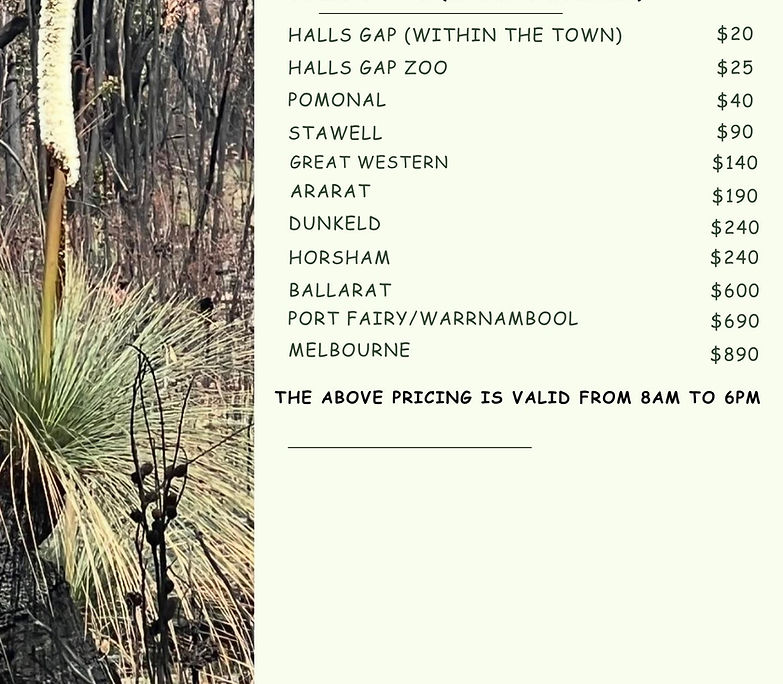 transfer prices around Halls Gap.jpg