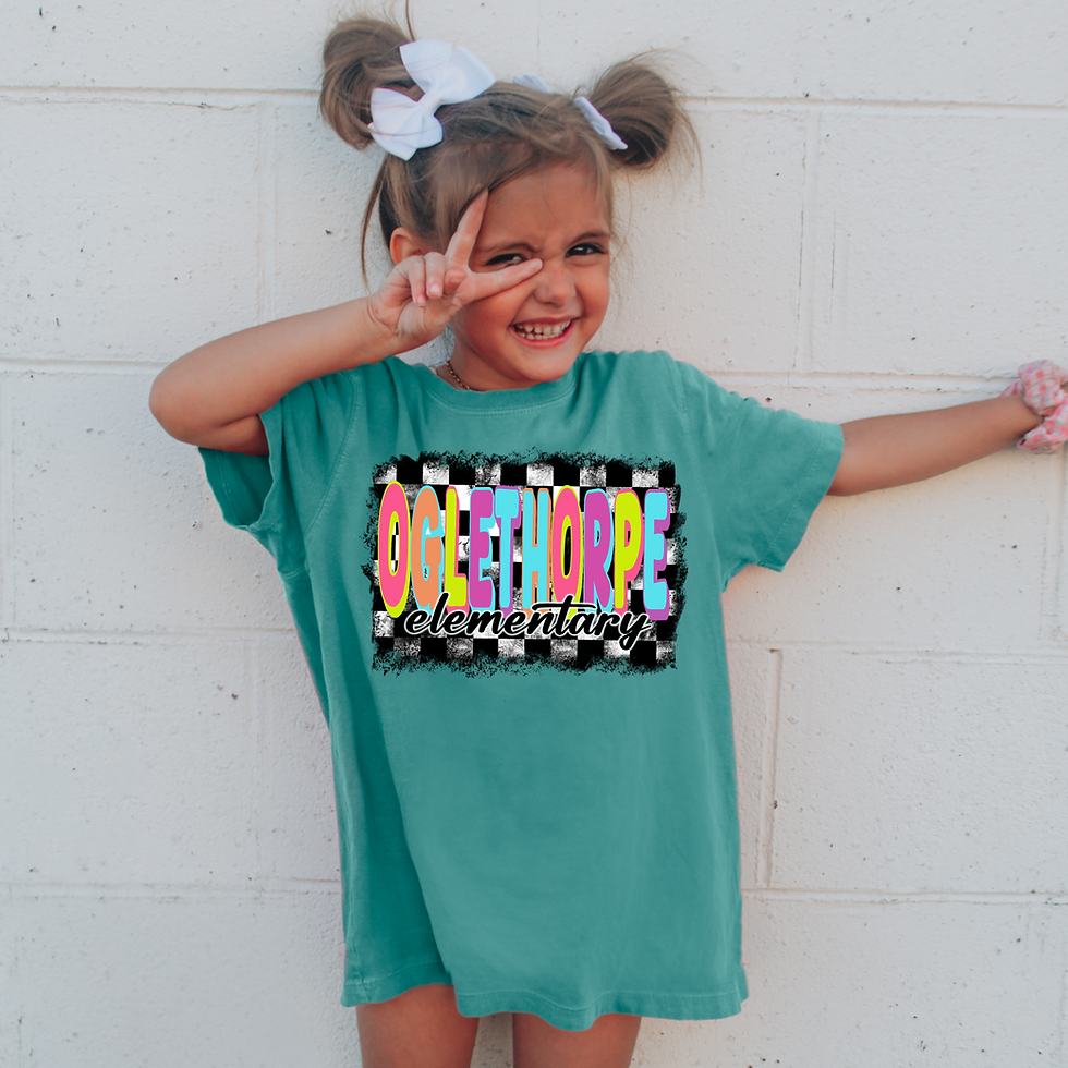 Custom school tee’s