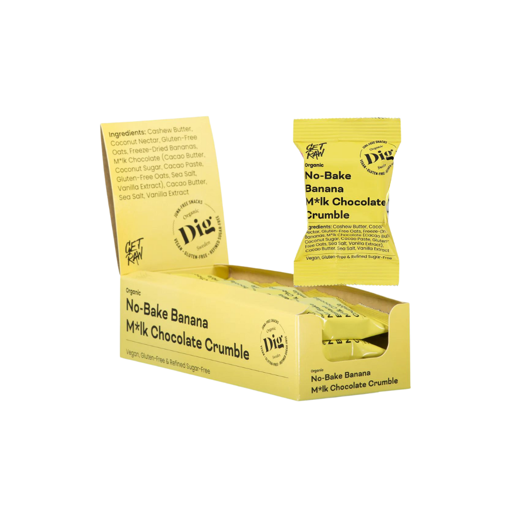 Dig No-Bake Banana M*lk Chocolate Crumble 12-pack