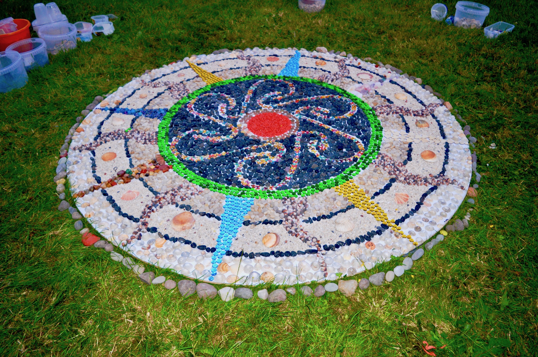 Mandala at Midsummer's Eve Festival