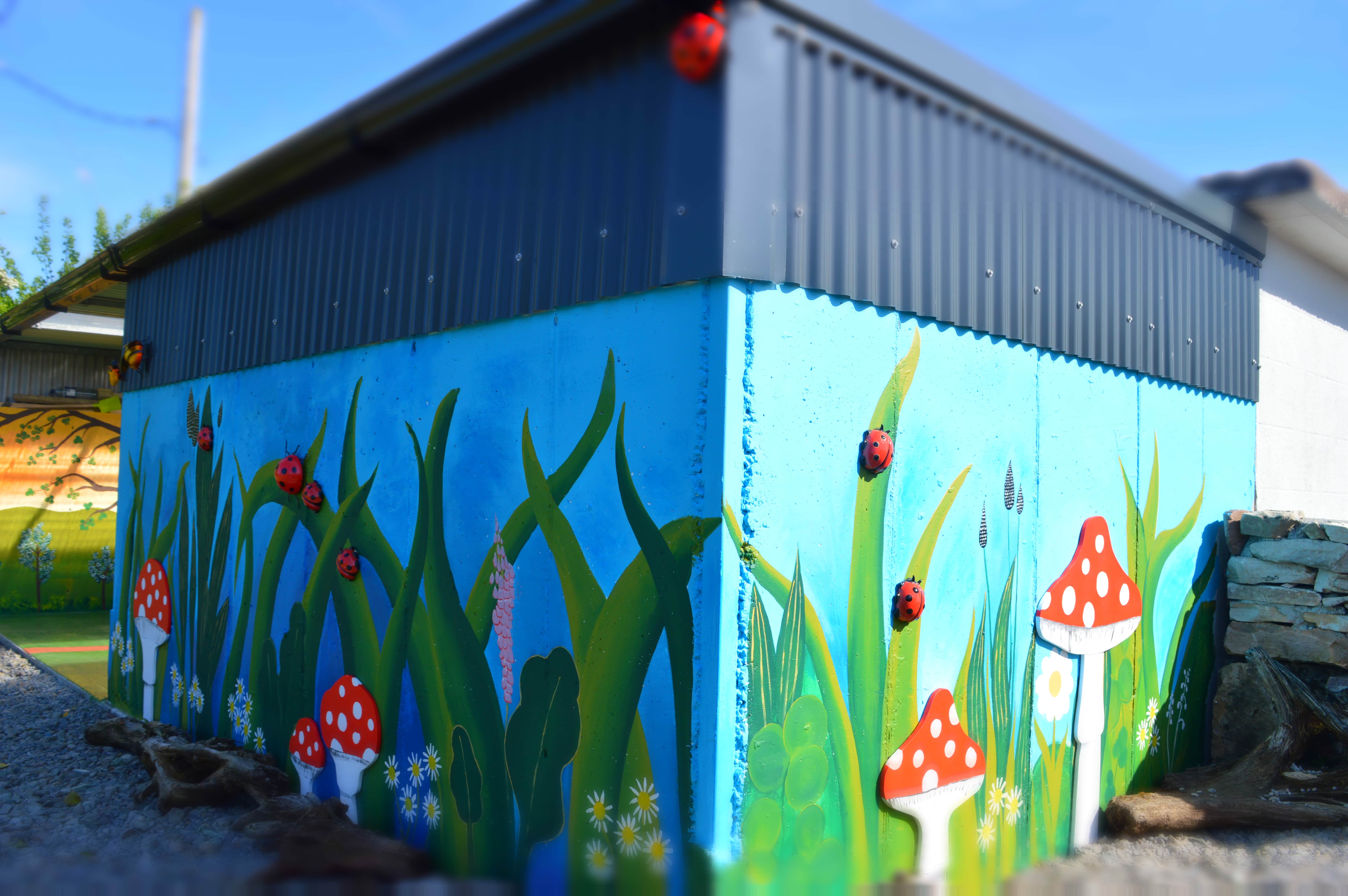 Artistic Mural Mayo Ireland