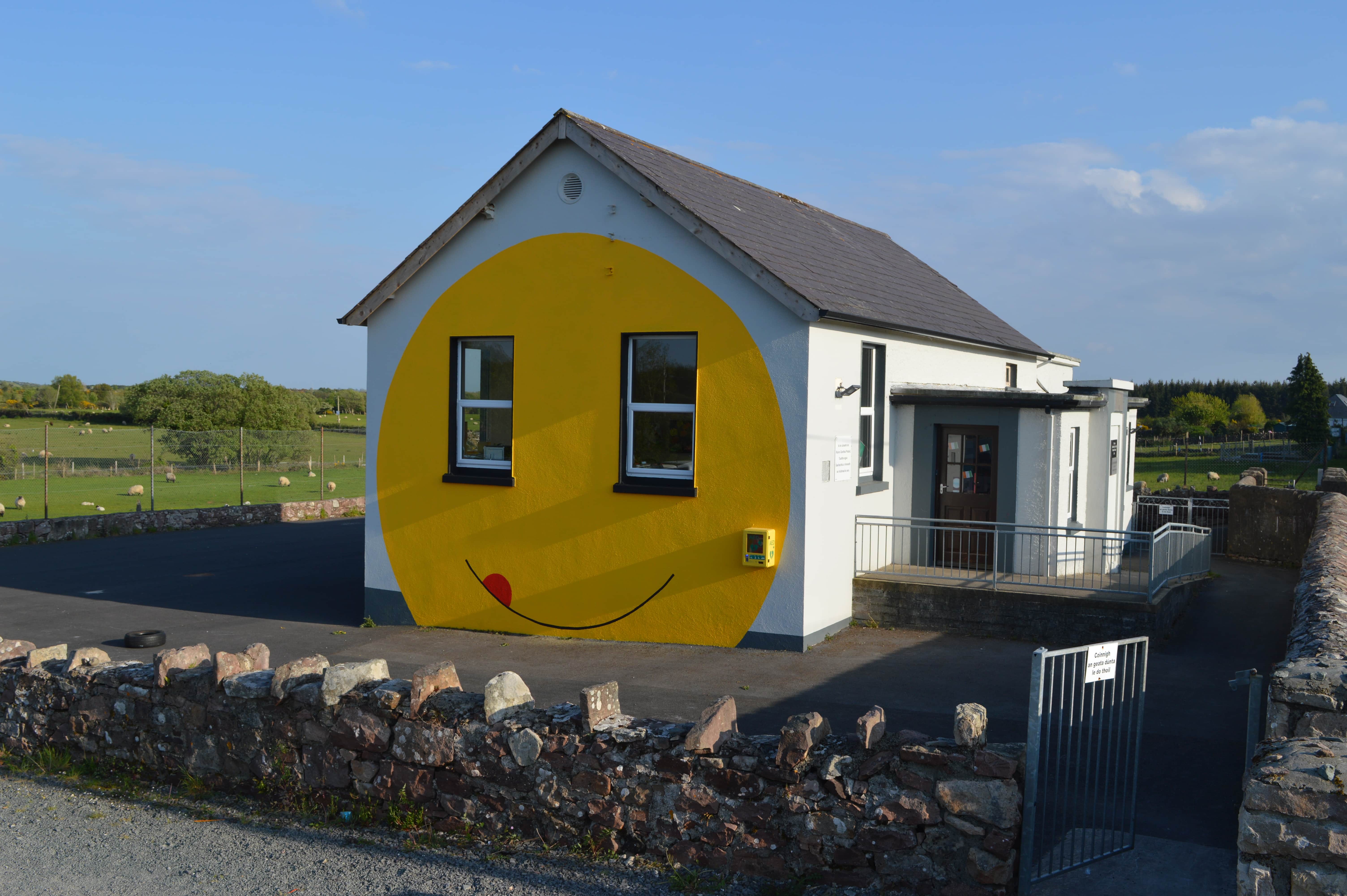 Artistic Mural at Play-school Mayo